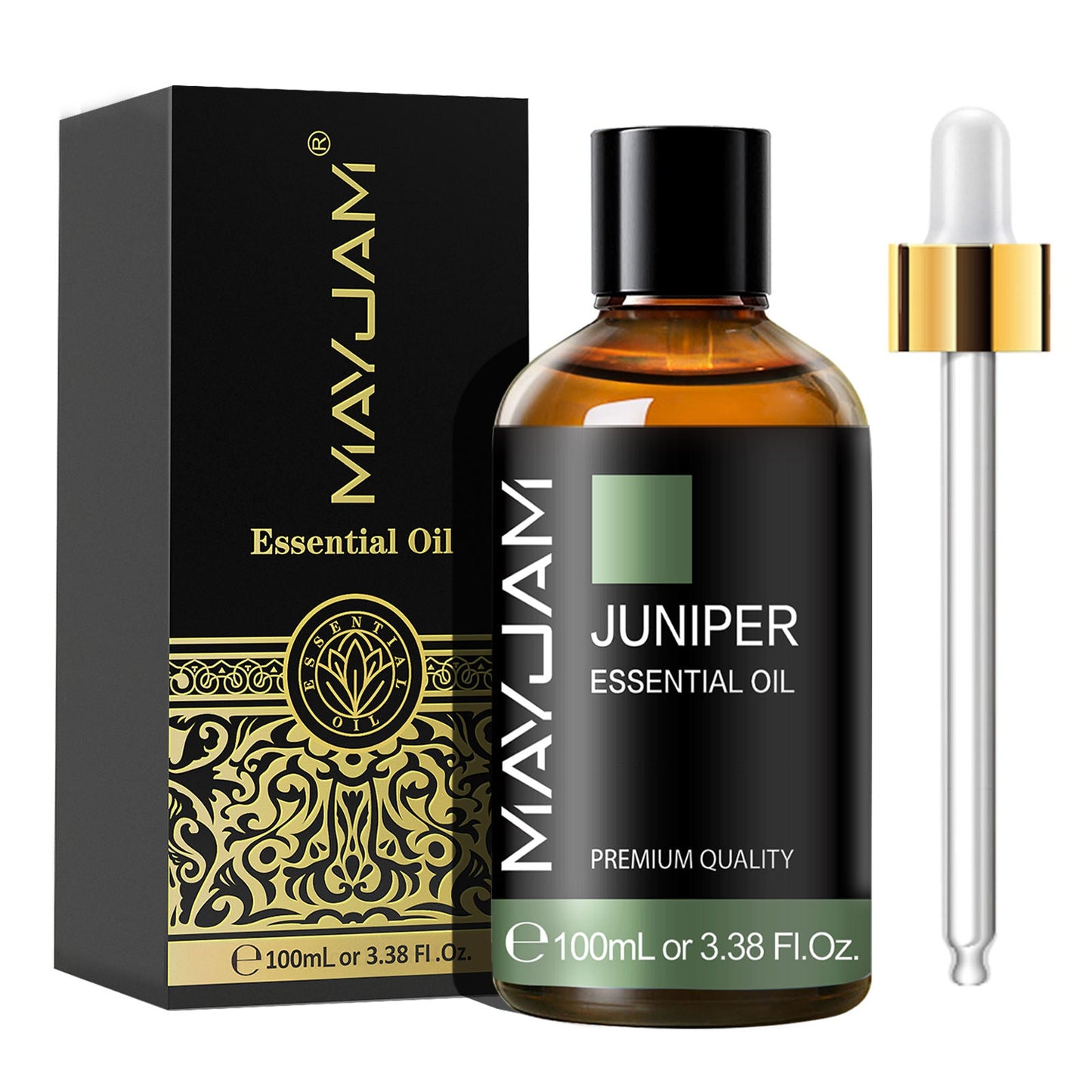 Juniper Essential Oil 100ml | Natural Aromatherapy | Mayjam Basil - 100ml