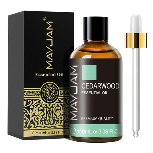 Cedarwood Essential Oil | Natural Aromatherapy | Mayjam - 100ml