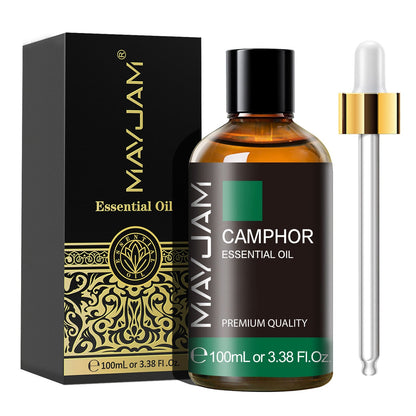 Camphor Essential Oil 100ml | Natural Aromatherapy | Mayjam Basil - 100ml