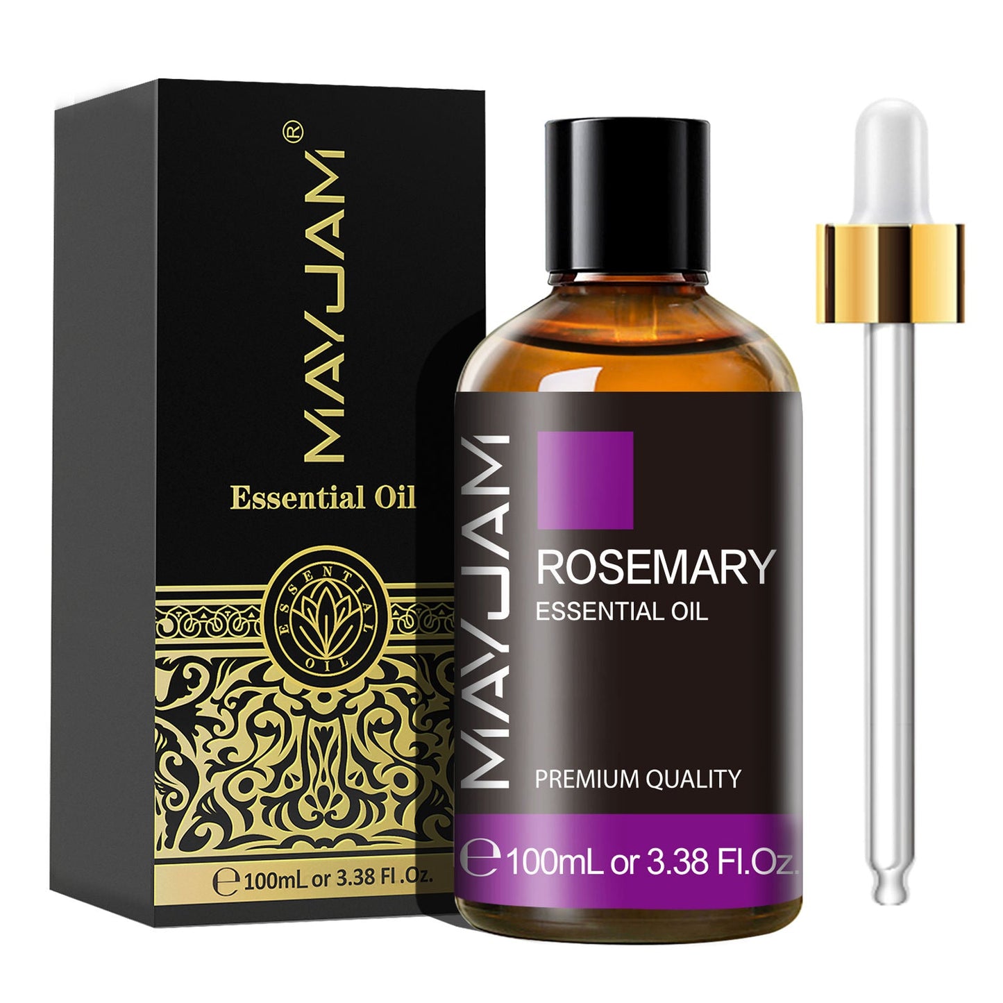 Rosemary Essential Oil 100ml | Natural Aromatherapy | Mayjam