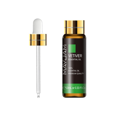 Vetiver Essential Oil 10ml | Natural Aromatherapy | Mayjam