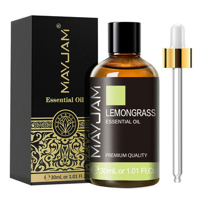 Lemongrass Essential Oil | Natural Aromatherapy | Mayjam - 30ml - Image 2