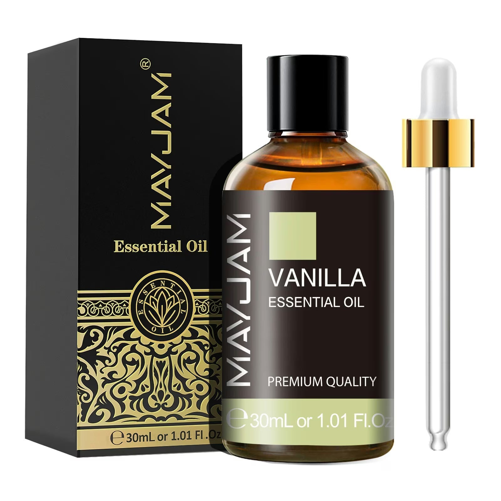 Vanilla Essential Oil | Natural Aromatherapy | Mayjam - 30ml - Image 2